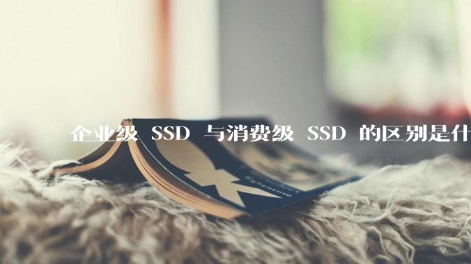 企业级 SSD 与消费级 SSD 的区别是什么？